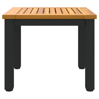 Masă Grădină Acacia 45x45 cm - Lemn Natural | Livrare Gratuită