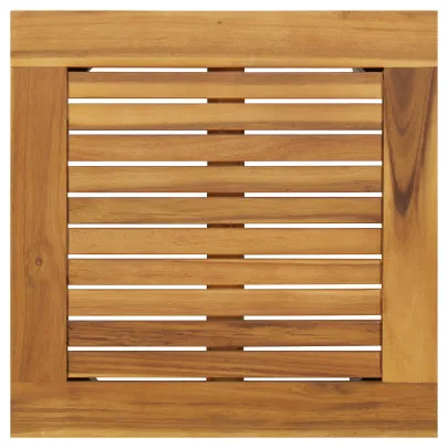 Masă Grădină Acacia 45x45 cm - Lemn Natural | Livrare Gratuită
