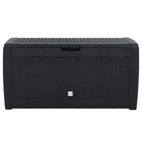 Ladă Depozitare Grădină Antracit 310L Polipropilenă | Livrare Gratuită