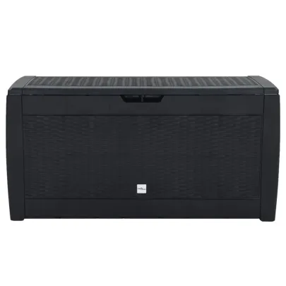 Ladă Depozitare Grădină Antracit 310L Polipropilenă | Livrare Gratuită