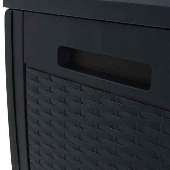 Ladă Depozitare Grădină Antracit 310L Polipropilenă | Livrare Gratuită