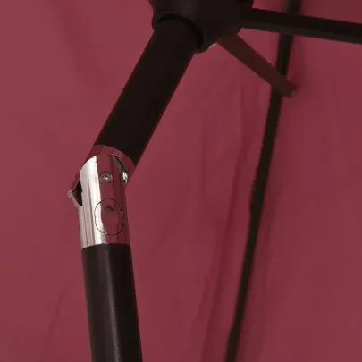 Umbrelă de soare cu LED-uri solare, 300 cm | Livrare Gratuită