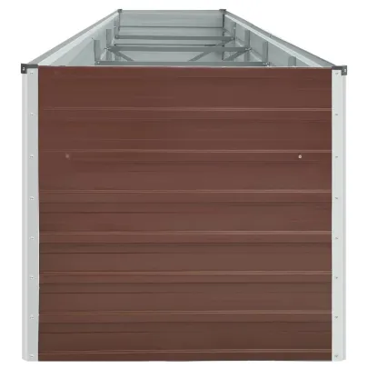 Strat Înălțat Grădină - Oțel Galvanizat 400x80x45 cm