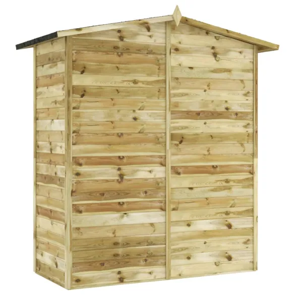 Șopron Grădină Lemn Pin - Depozitare Exterior | Livrare Gratuită