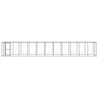 Padoc Câini Exterior Acoperit - Oțel Durabil - Livrare Gratuită