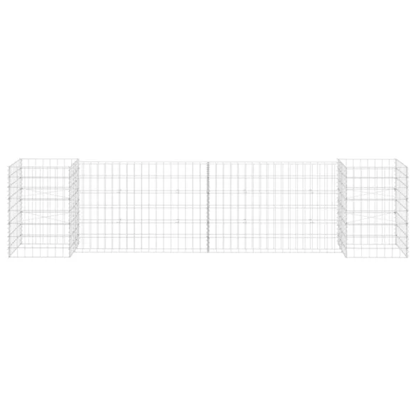 Jardinieră Gabion H - Oțel Rezistent - Livrare Gratuită