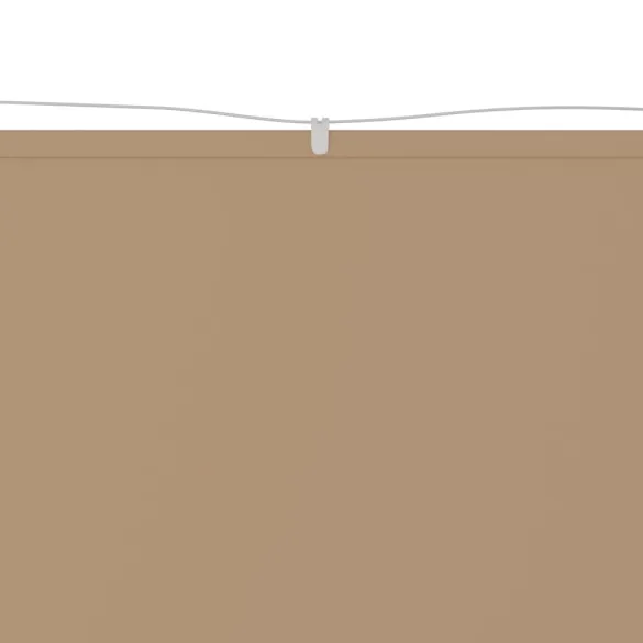 Copertină Verticală Gri Taupe 180x1000 cm - Oxford Rezistent Copertină Verticală Gri Taupe 180x1000 cm - Oxford Rezistent