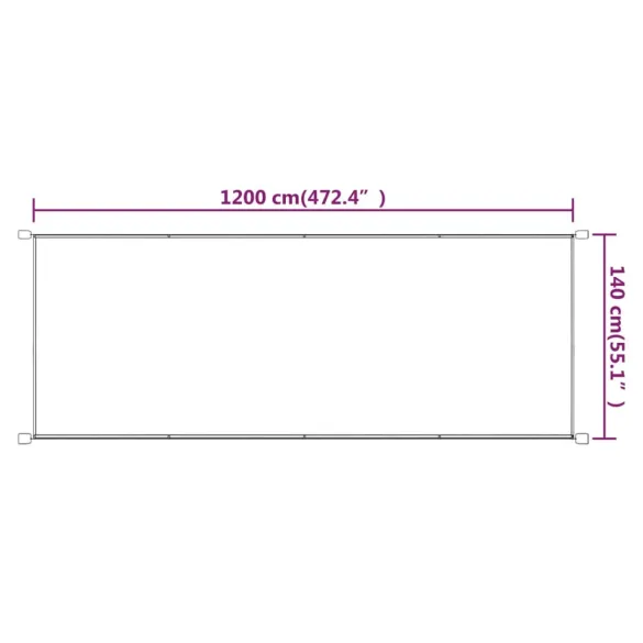 Copertină Verticală Albastră Oxford 140x1200 cm | Livrare Gratuită Copertină Verticală Albastră Oxford 140x1200 cm | Livrare Gratuită