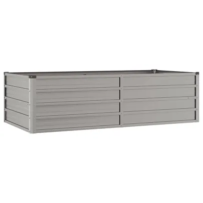 Strat Înălțat Grădină Oțel Corten Rustic - 160x80x45 cm