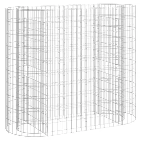 Strat Înălțat Gabion - 120x50x100 cm - Fier Galvanizat 2