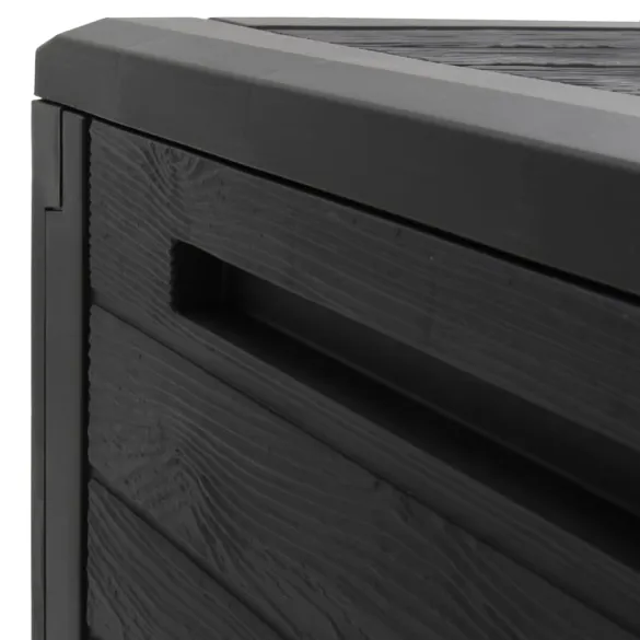 Ladă Depozitare Grădină Maro 140L - Polipropilenă Durabilă