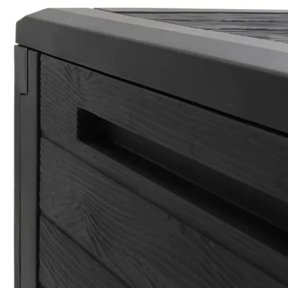 Ladă Depozitare Grădină Maro 140L - Polipropilenă Durabilă