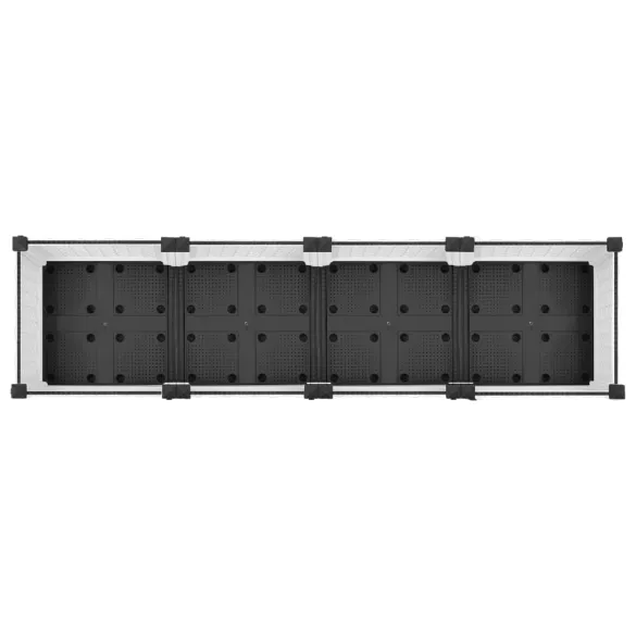 Strat Înălțat din Polipropilenă - 160x40x23 cm - Livrare Gratuită