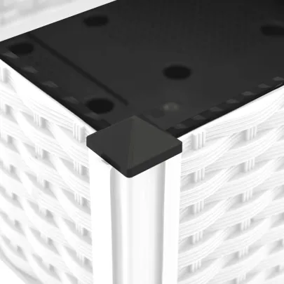 Strat Înălțat din Polipropilenă - 160x40x23 cm - Livrare Gratuită