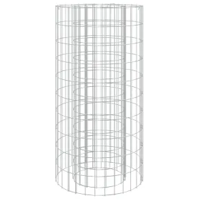 Vatră de foc din gabion Ø 50 cm - Fier galvanizat rezistent 2
