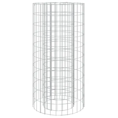 Vatră de foc din gabion Ø 50 cm - Fier galvanizat rezistent