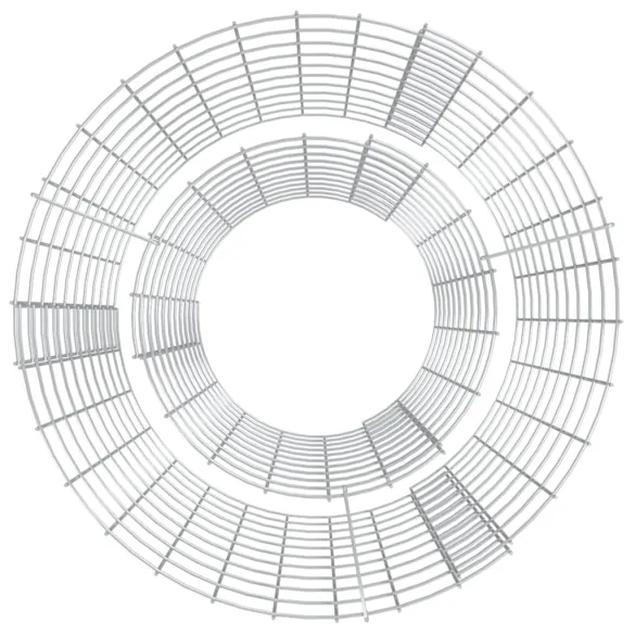 Vatră de foc din gabion Ø 50 cm - Fier galvanizat rezistent Vatră de foc din gabion Ø 50 cm - Fier galvanizat rezistent