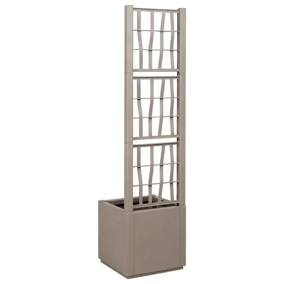 Suport Ghiveci Grădină Vertical - Maro Deschis | vidaXL