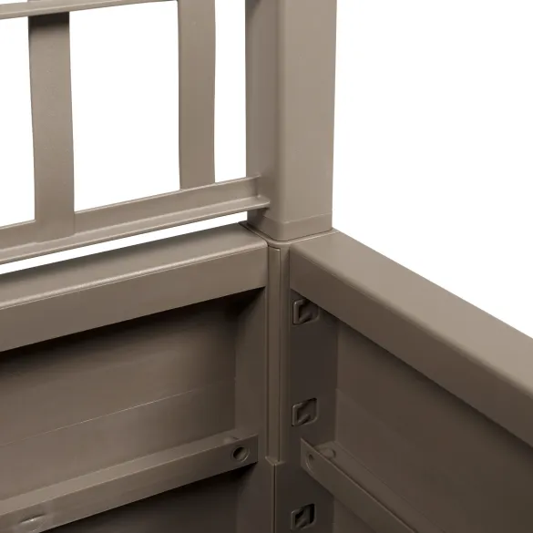 Suport Ghiveci Grădină Vertical - Maro Deschis | vidaXL