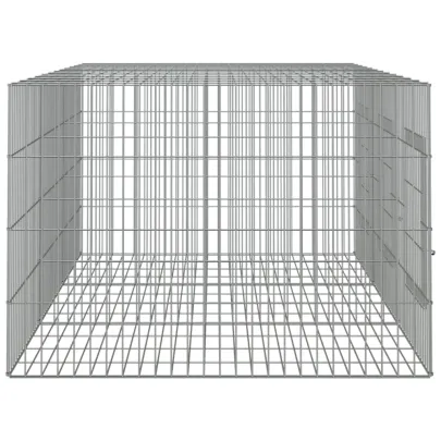 Cușcă Iepuri 163x79x54 cm - Fier Galvanizat | Livrare Gratuită
