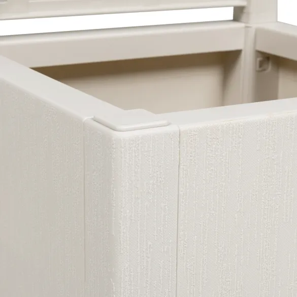 Ghiveci Grădină Treliss Alb - 38L - Livrare Gratuită