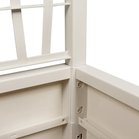 Ghiveci Grădină Treliss Alb - 38L - Livrare Gratuită