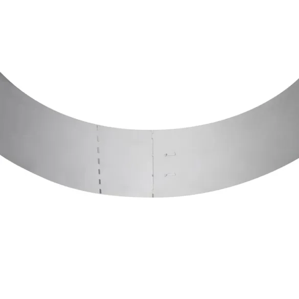 Gard Gazon Flexibil Oțel Zincat 15 plăci | Livrare Gratuită