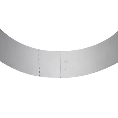 Gard Gazon Flexibil Oțel Zincat 15 plăci | Livrare Gratuită