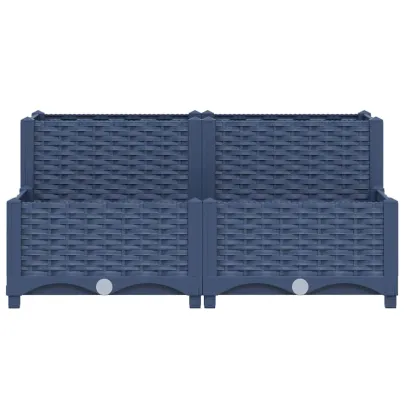 Strat Înălțat Grădinărit 80x80 cm - Polipropilenă Rezistentă