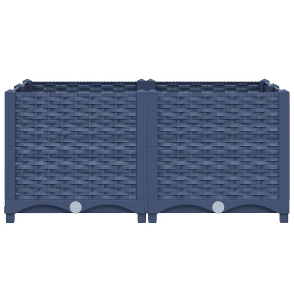 Strat Înălțat Grădinărit 80x80 cm - Polipropilenă Rezistentă