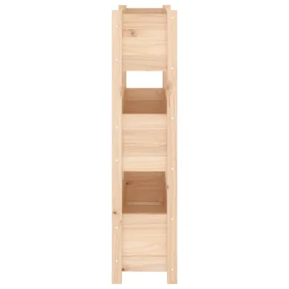 Jardinieră Lemn Masiv de Pin - 3 Niveluri - Livrare Gratuită