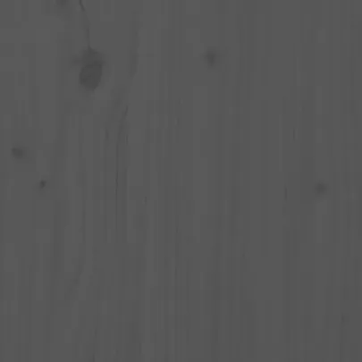 Jardinieră Gri Lemn Masiv de Pin - 112x25x66 cm | Livrare Gratuită