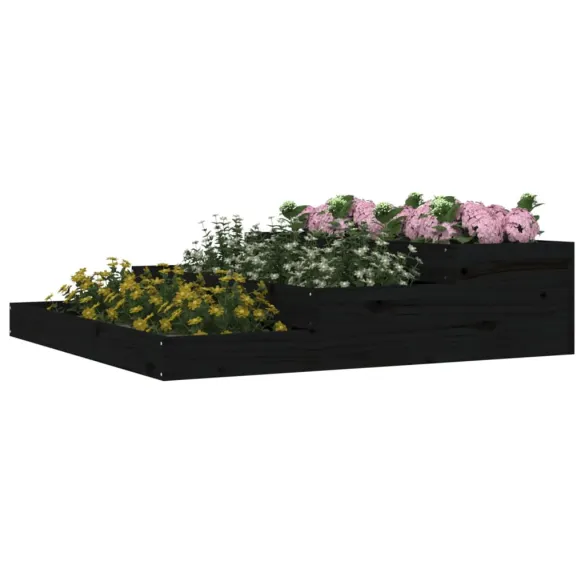 Jardinieră lemn masiv de pin - 107x107x27 cm | Livrare gratuită