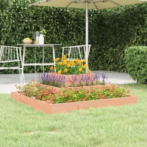 Jardinieră Lemn Douglas 80x80x27 cm - Livrare Gratuită