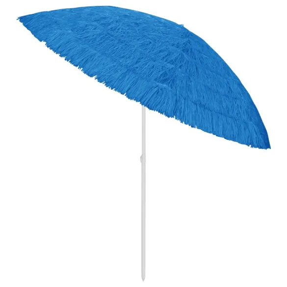 Umbrelă de plajă Hawaii 300 cm - Albastru | Livrare Gratuită