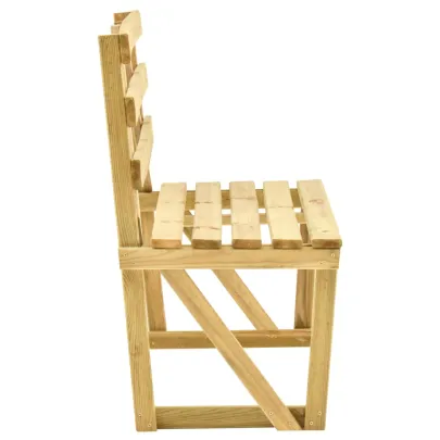 Bancă Grădină Lemn Pin 120 cm - Comandă cu Livrare Gratuită