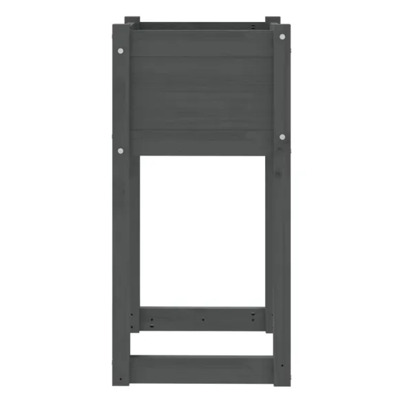 Jardiniere Lemn Masiv de Pin - 2 Bucăți - Decor Grădină