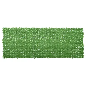 Paravan de balcon - frunze verzi - 400x150 cm
