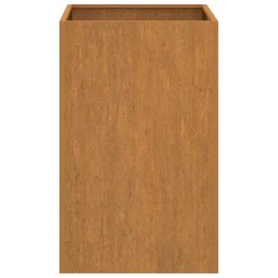 Jardinieră Oțel Corten | 42x38x75 cm | Livrare Gratuită