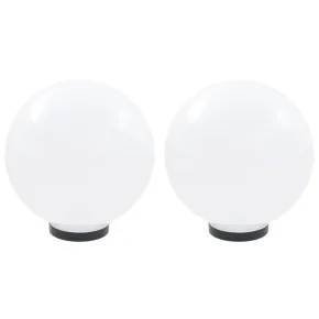 Lămpi Bol LED Sferice pentru Grădină - 2 bucăți 2