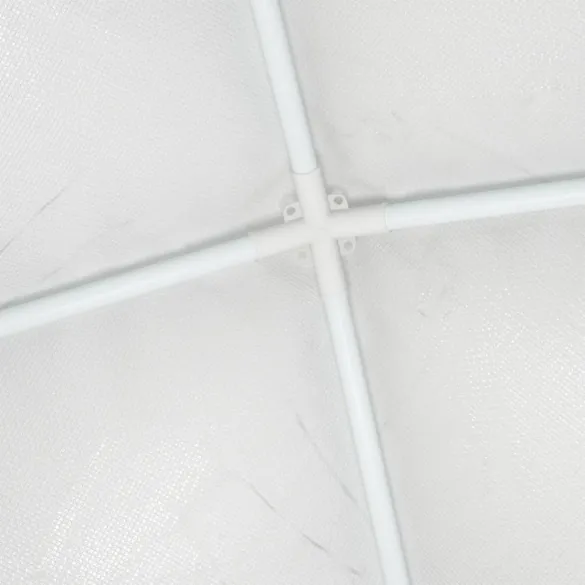 Cort de Petrecere Alb 2.5x2.5m | Rezistent la UV și Apă