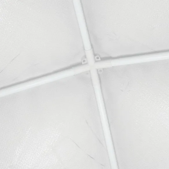 Cort de Petrecere Alb 2x2m - Rezistent la UV și Apă