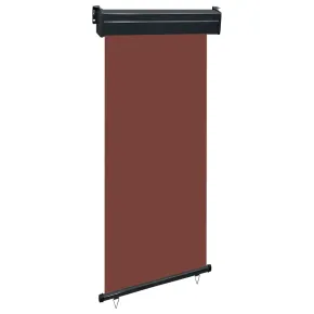 Copertină Laterală Balcon Maro - 100x250 cm | Livrare Gratuită