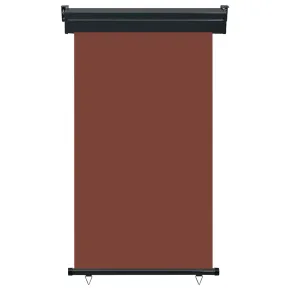 Copertină Laterală Balcon Maro - 100x250 cm | Livrare Gratuită 2