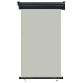 Copertină laterală balcon gri | 100x250 cm | Livrare gratuită 2