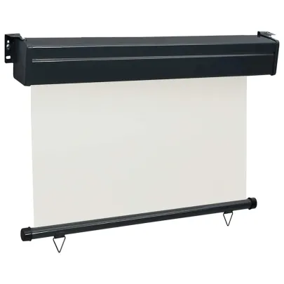 Copertină Laterală Balcon Crem | 100x250 cm | Livrare Gratuită