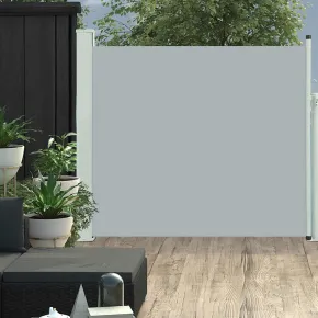 Copertină Laterală Retractabilă Terasă - Gri 100x300 cm
