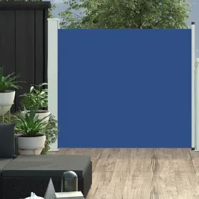 Copertină Laterală Retractabilă Terasă - Albastru 100x300 cm