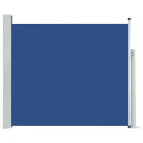 Copertină Laterală Retractabilă Terasă - Albastru 100x300 cm 2
