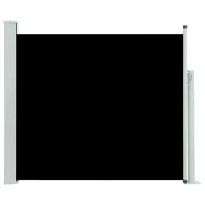 Copertină Laterală Retractabilă Terasă - Negru 100x300 cm 2